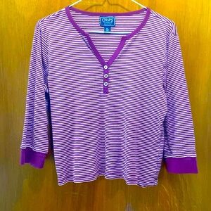 3/$15. Chaps Classics top, size LP